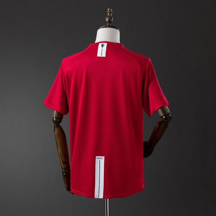 Retro 07/08 Manchester United Champions League Home Jersey S-XXL - 图片 8