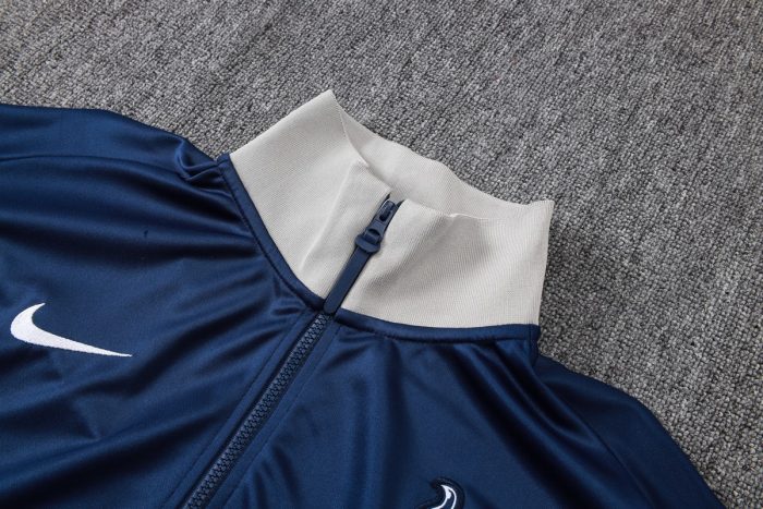 Tottenham Hotspur 25/26 Long Zipper Jacket Blue - 图片 6