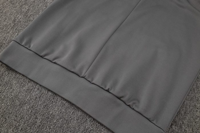Tottenham Hotspur 24/25 Long Zip Hoodie Dark Grey - 图片 3
