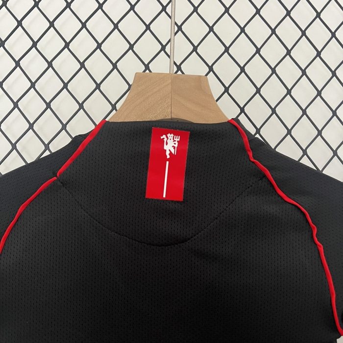 Man Utd 07/08 Black Kids Jersey - 图片 5