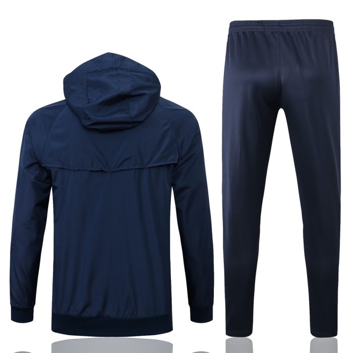 Tottenham Hotspur 21-22 Navy Blue Windbreaker (Original Waterproof Fabric) - 图片 2