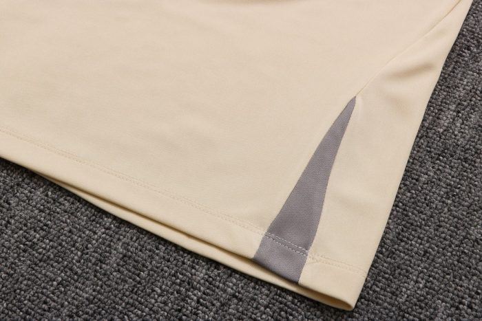 Tottenham Hotspur 22-23 Apricot Training Short Sleeve Set (with Pants) - 图片 6