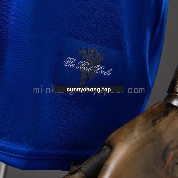 Man Utd 07/08 Goalkeeper Blue Retro Jersey - 图片 2
