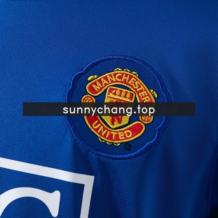 Man Utd 2008/09 Second Away Long Sleeve Retro Jersey - 图片 4