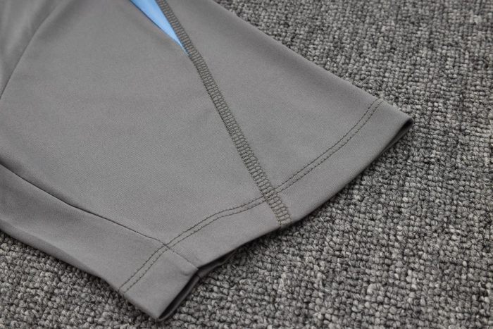 Tottenham Hotspur 24-25 Season Grey Short Sleeve Training Set with 5-Inch Shorts - 图片 6