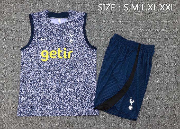 Tottenham Hotspur 23-24 Blue Vest - 图片 2