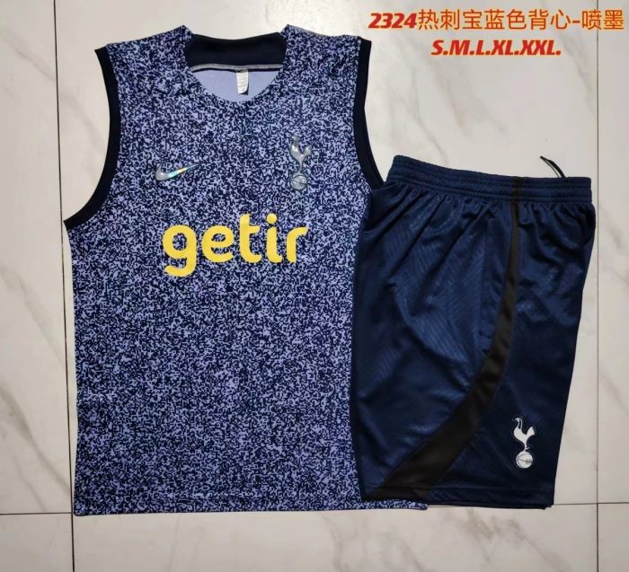 Tottenham Hotspur 23-24 Blue Vest - 图片 9