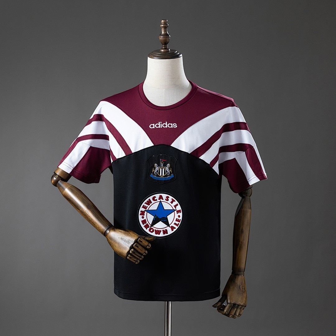 JER-3121_1 Newcastle United 1995-1996 Retro Training Jersey - 图片 1