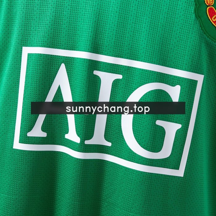 Man Utd 07/08 Goalkeeper Long Sleeve Retro Jersey - 图片 7