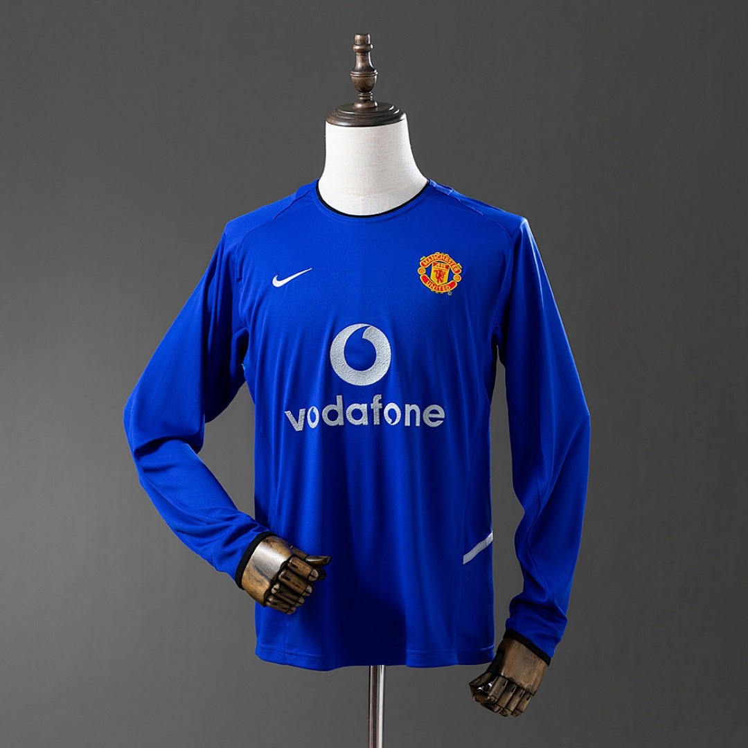 JER-3136_1 Man Utd 2002/03 Third Away Retro Jersey - 图片 1