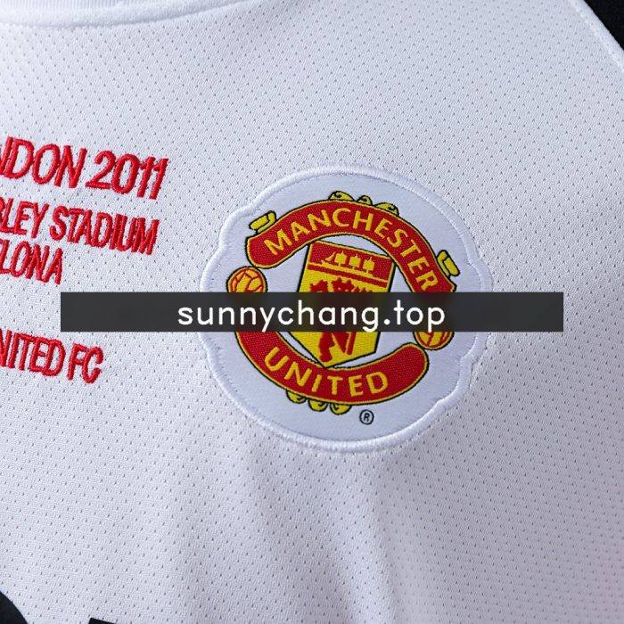 Man Utd 2010/11 Away Champions League Retro Jersey - 图片 5