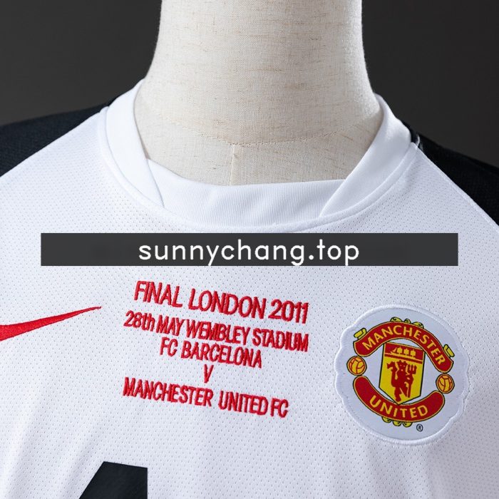 Man Utd 2010/11 Away Champions League Retro Jersey - 图片 7