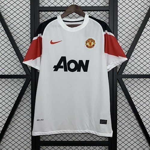 JER-3147_1 Manchester United 2010/11 Away Retro Jersey S-XXL - 图片 1