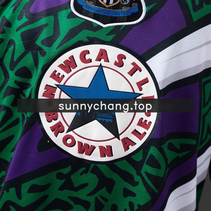 Newcastle United 95/96 Goalkeeper Long Sleeve Retro Jersey - 图片 4