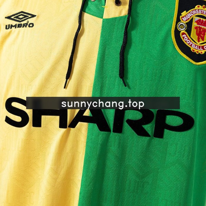 Manchester United 1992-1994 Away Retro Jersey S-XXL - 图片 5