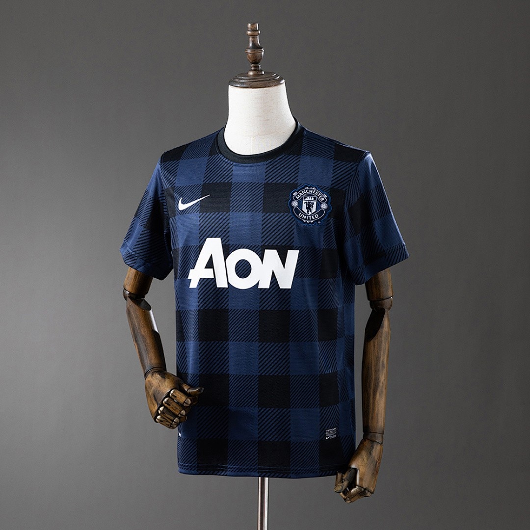 JER-3157_1 Retro 13/14 Man Utd Third Away Shirt S-XXL - 图片 1