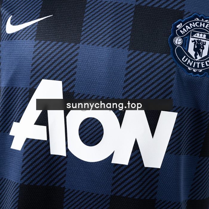 Retro 13/14 Man Utd Third Away Shirt S-XXL - 图片 6