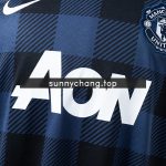 Manchester United 2013-2014 Retro Long Sleeve Black Jersey S-XXL - 图片 6