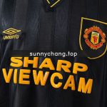 Manchester United 1993-1995 Away Retro Long Sleeve Jersey S-XXL - 图片 5