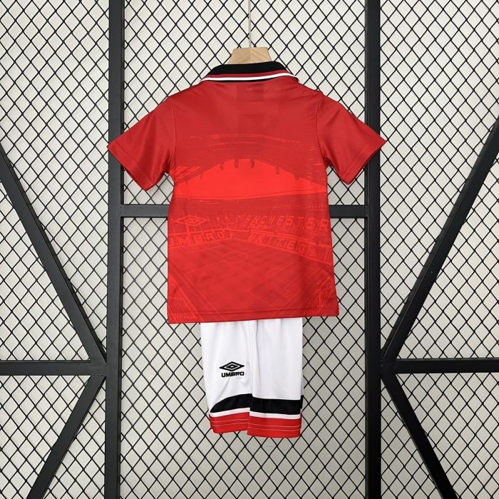 Man Utd 1994-1996 Home Kids Jersey - 图片 5