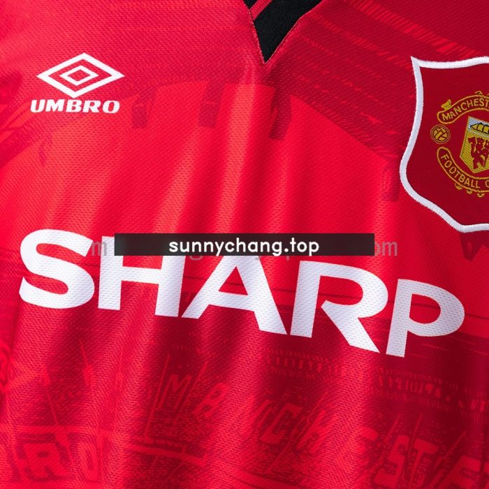 Manchester United 1994-1996 Home Retro Shirt S-XXL - 图片 5