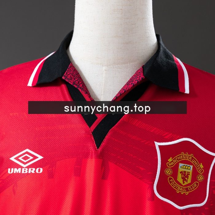 Manchester United 1994-1996 Home Retro Shirt S-XXL - 图片 6