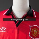 Man Utd 1994/96 Home Long Sleeve Retro Jersey - 图片 6