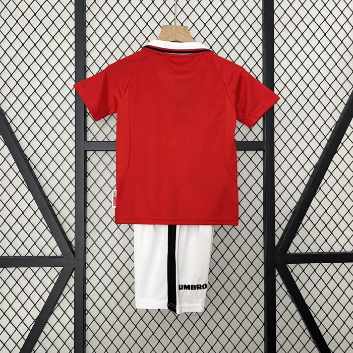 Man Utd 1999/2000 Home Kids Jersey - 图片 5
