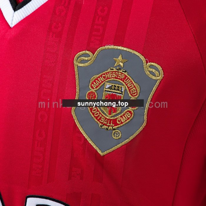 Retro 1999-2000 Manchester United Home Jersey S-4XL - 图片 4