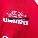 Man Utd 1999/00 Home Long Sleeve Retro Jersey - 图片 4