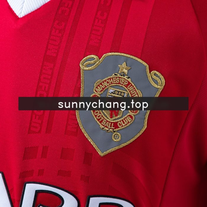 Man Utd 1999/00 Home Long Sleeve Retro Jersey - 图片 5