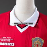 Man Utd 1999/00 Home Long Sleeve Retro Jersey - 图片 7