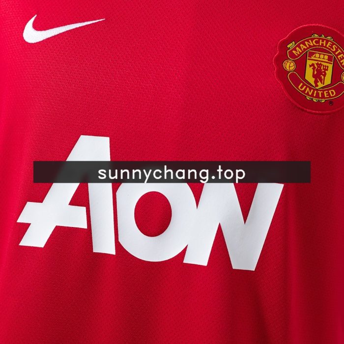 Manchester United 2010-2011 Home Retro Shirt S-XXL - 图片 6