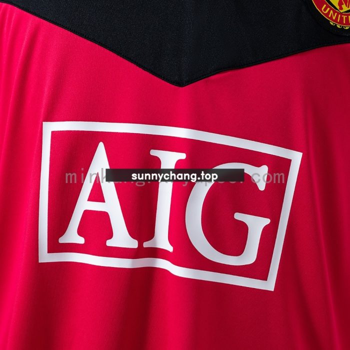 Retro 2009/10 Manchester United Home Jersey S-XXL - 图片 6