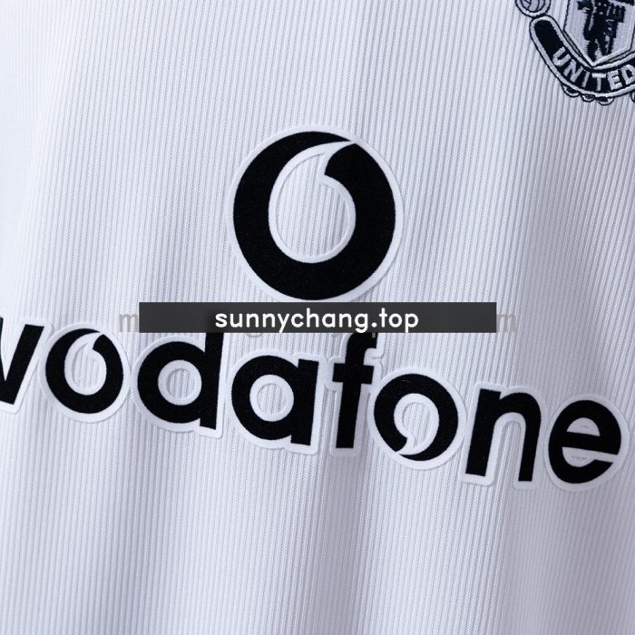 Man Utd 2000/2001 Away Long Sleeve Retro Jersey - 图片 5