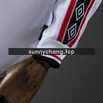 Man Utd 98/99 White Long Sleeve Retro Jersey - 图片 2