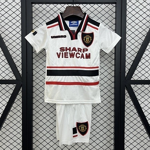 JER-3193_1 Man Utd 1997/98 Away Kids Jersey - 图片 1