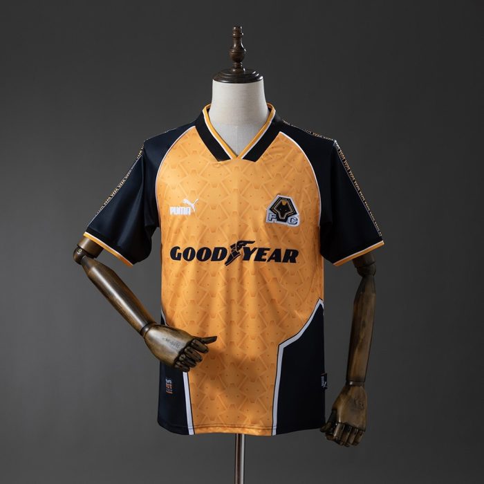 Wolves 1996-1998 Home Retro Jersey - 图片 3