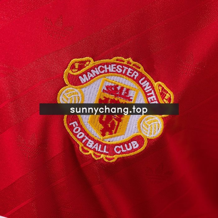 Man Utd 1986/88 Second Away Long Sleeve Retro Jersey - 图片 4
