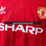 Man Utd 1986/88 Second Away Long Sleeve Retro Jersey - 图片 5