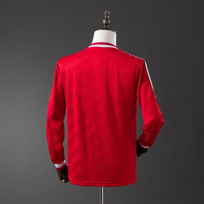 Man Utd 1986/88 Second Away Long Sleeve Retro Jersey - 图片 7