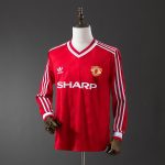 Man Utd 1986/88 Second Away Long Sleeve Retro Jersey - 图片 8