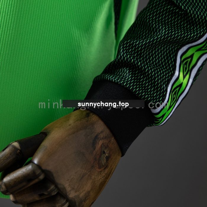 Man Utd 1998/99 Goalkeeper Green Long Sleeve Retro Jersey - 图片 2