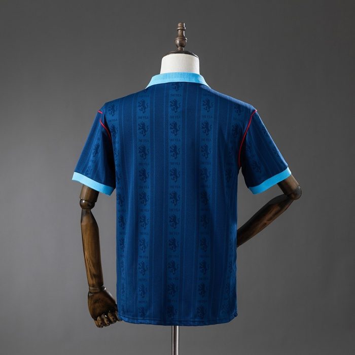 Aston Villa 1995-1996 Away Retro Jersey - 图片 3