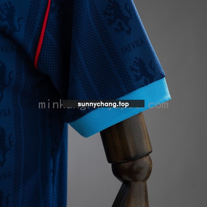 Aston Villa 1995-1996 Away Retro Jersey - 图片 4