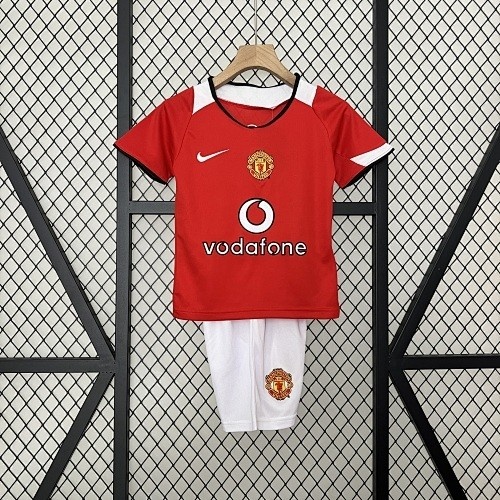 JER-3222_1 Man Utd 2005/06 Home Kids Jersey - 图片 1
