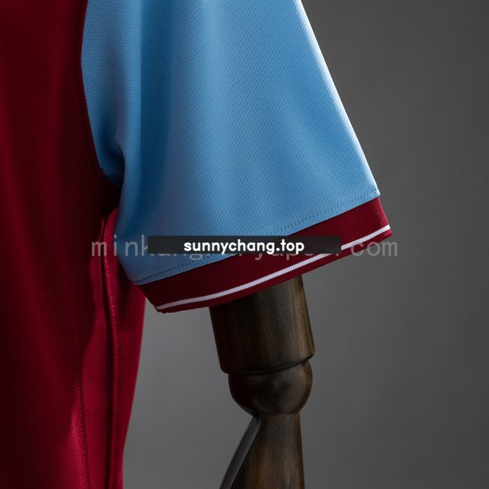 Aston Villa 2009/10 Home Retro Jersey - 图片 6