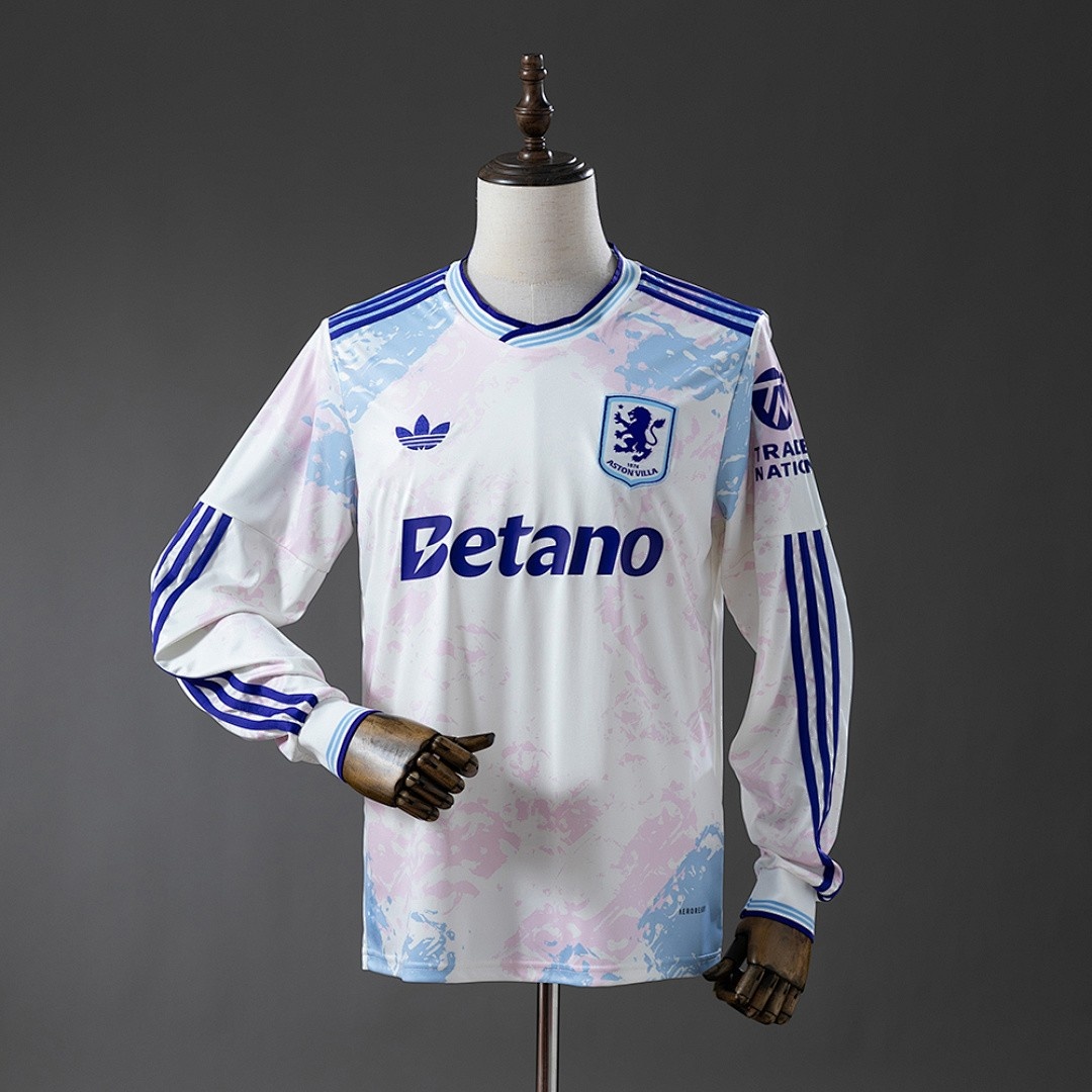 Aston Villa 25/26 Third Away Long-Sleeve Jersey