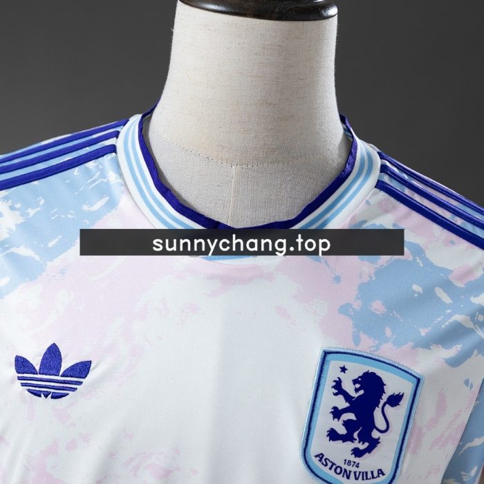 Aston Villa 25/26 Third Away Long-Sleeve Jersey - 图片 9