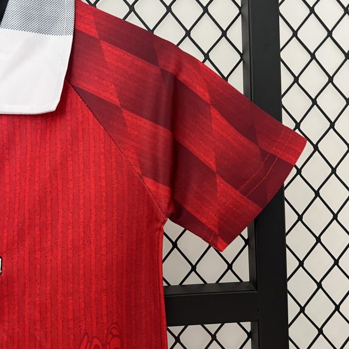 Man Utd 1996/97 Home Kids Jersey - 图片 7